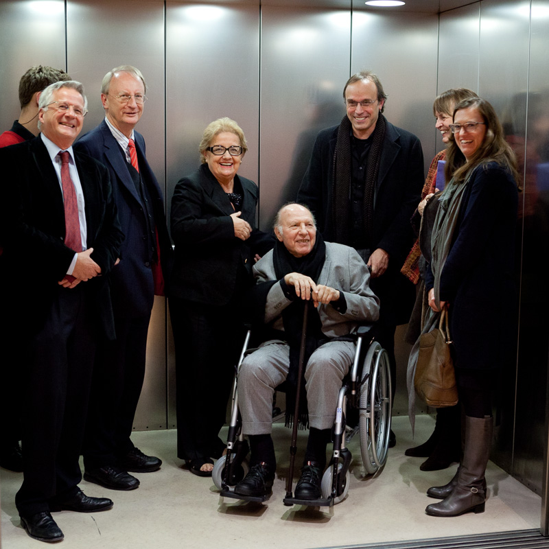 Er&ouml;fnnung Imre Kert&eacute;sz Archiv, Berlin, Akademie der K&uuml;nste, 15.11.2012, Magda und Imre Kert&eacute;sz